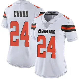 Cleveland Browns Women's Nick Chubb Limited Vapor Untouchable Jersey - White