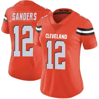 Cleveland Browns Women's Shedeur Sanders Limited Alternate Vapor Untouchable Jersey - Orange