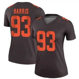 Cleveland Browns Women's Shelby Harris Legend Alternate Jersey - Brown
