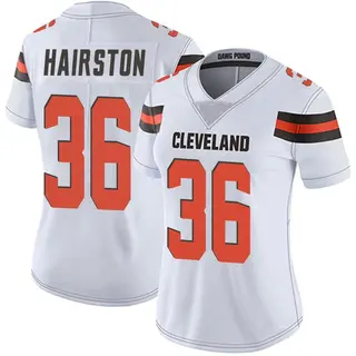 Cleveland Browns Women's Troy Hairston Limited Vapor Untouchable Jersey - White