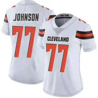 Cleveland Browns Women's Zion Johnson Limited Vapor Untouchable Jersey - White
