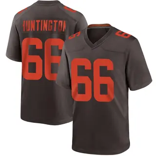 Cleveland Browns Youth Adin Huntington Game Alternate Jersey - Brown