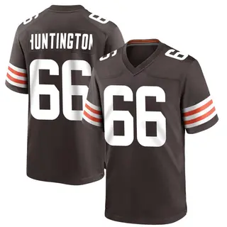 Cleveland Browns Youth Adin Huntington Game Team Color Jersey - Brown