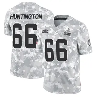 Cleveland Browns Youth Adin Huntington Limited 2024 Salute to Service Jersey - Arctic Camo