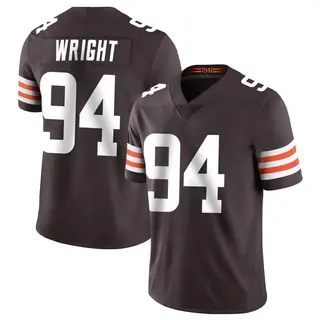 Cleveland Browns Youth Alex Wright Limited Team Color Vapor Untouchable Jersey - Brown