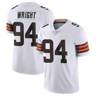Cleveland Browns Youth Alex Wright Limited Vapor Untouchable Jersey - White