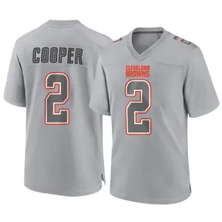 Cleveland Browns Youth Amari Cooper Game Atmosphere Fashion Jersey - Gray
