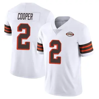 Cleveland Browns Youth Amari Cooper Limited Vapor 1946 Collection Alternate Jersey - White