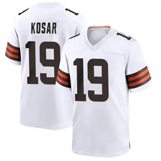 Cleveland Browns Youth Bernie Kosar Game Jersey - White