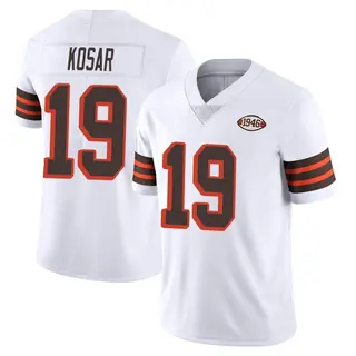 Cleveland Browns Youth Bernie Kosar Limited Vapor 1946 Collection Alternate Jersey - White