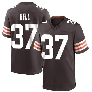 Cleveland Browns Youth D'Anthony Bell Game Team Color Jersey - Brown