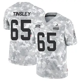 Cleveland Browns Youth Dartanyan Tinsley Limited 2024 Salute to Service Jersey - Arctic Camo
