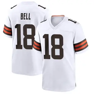 Cleveland Browns Youth David Bell Game Jersey - White