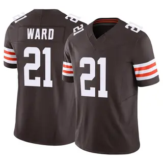 Cleveland Browns Youth Denzel Ward Limited Vapor F.U.S.E. Jersey - Brown