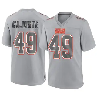 Cleveland Browns Youth Devon Cajuste Game Atmosphere Fashion Jersey - Gray