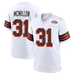 Cleveland Browns Youth Donovan McMillon Game 1946 Collection Alternate Jersey - White
