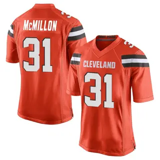 Cleveland Browns Youth Donovan McMillon Game Alternate Jersey - Orange
