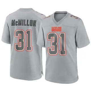 Cleveland Browns Youth Donovan McMillon Game Atmosphere Fashion Jersey - Gray