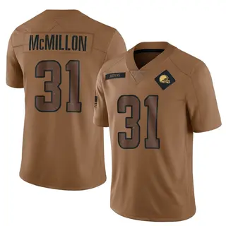 Cleveland Browns Youth Donovan McMillon Limited 2023 Salute To Service Jersey - Brown