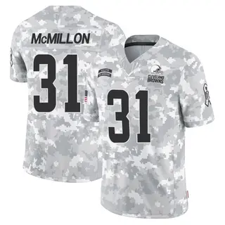 Cleveland Browns Youth Donovan McMillon Limited 2024 Salute to Service Jersey - Arctic Camo