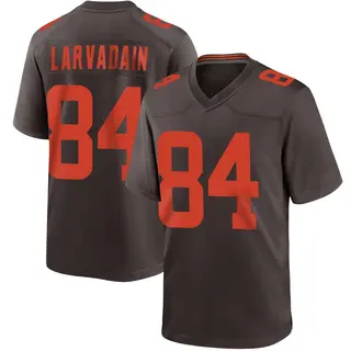 Cleveland Browns Youth Gage Larvadain Game Alternate Jersey - Brown