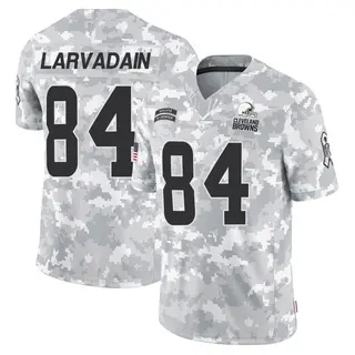 Cleveland Browns Youth Gage Larvadain Limited 2024 Salute to Service Jersey - Arctic Camo