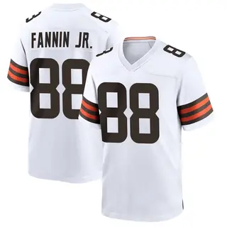 Cleveland Browns Youth Harold Fannin Jr. Game Jersey - White