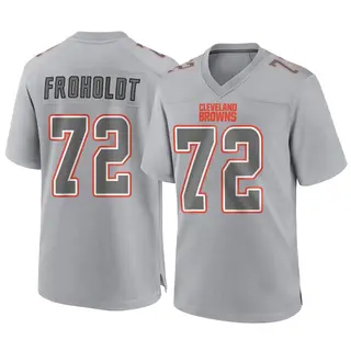 Cleveland Browns Youth Hjalte Froholdt Game Atmosphere Fashion Jersey - Gray
