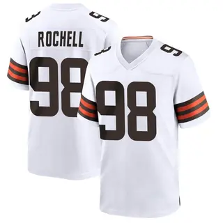 Cleveland Browns Youth Isaac Rochell Game Jersey - White