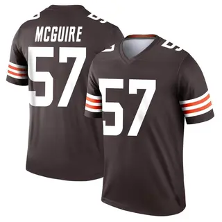 Cleveland Browns Youth Isaiah McGuire Legend Jersey - Brown