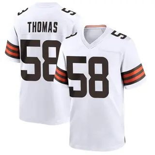 Cleveland Browns Youth Isaiah Thomas Game Jersey - White