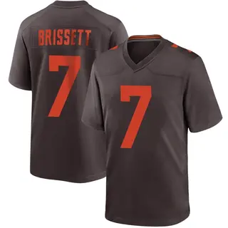 Cleveland Browns Youth Jacoby Brissett Game Alternate Jersey - Brown