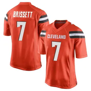 Cleveland Browns Youth Jacoby Brissett Game Alternate Jersey - Orange