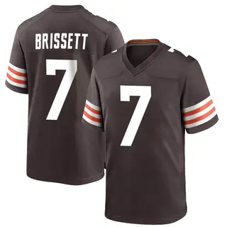 Cleveland Browns Youth Jacoby Brissett Game Team Color Jersey - Brown