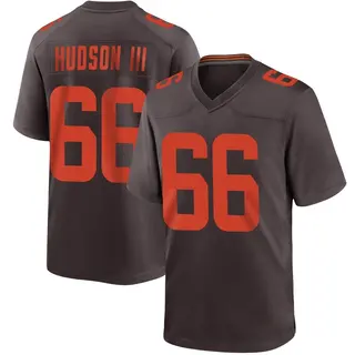 Cleveland Browns Youth James Hudson III Game Alternate Jersey - Brown