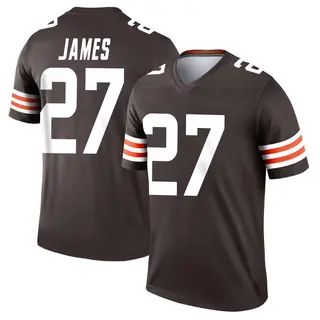 Cleveland Browns Youth LaMareon James Legend Jersey - Brown