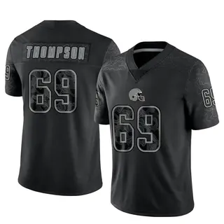 Cleveland Browns Youth Lorenzo Thompson Limited Reflective Jersey - Black