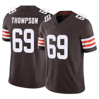 Cleveland Browns Youth Lorenzo Thompson Limited Vapor F.U.S.E. Jersey - Brown