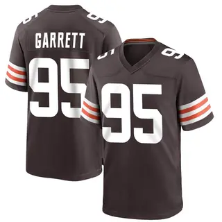 Cleveland Browns Youth Myles Garrett Game Team Color Jersey - Brown