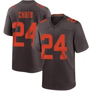 Cleveland Browns Youth Nick Chubb Game Alternate Jersey - Brown