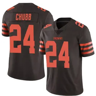 Cleveland Browns Youth Nick Chubb Limited Color Rush Jersey - Brown