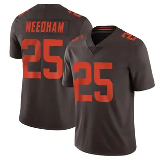 Cleveland Browns Youth Nik Needham Limited Vapor Alternate Jersey - Brown