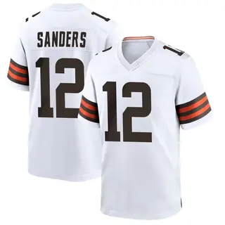 Cleveland Browns Youth Shedeur Sanders Game Jersey - White