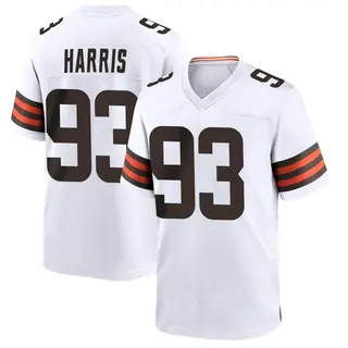 Cleveland Browns Youth Shelby Harris Game Jersey - White