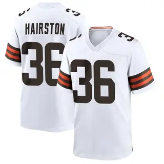 Cleveland Browns Youth Troy Hairston Game Jersey - White
