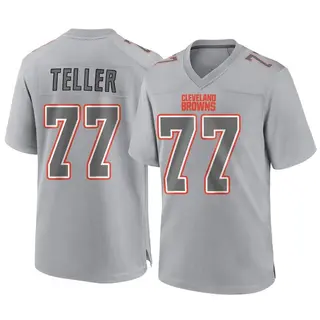 Cleveland Browns Youth Wyatt Teller Game Atmosphere Fashion Jersey - Gray