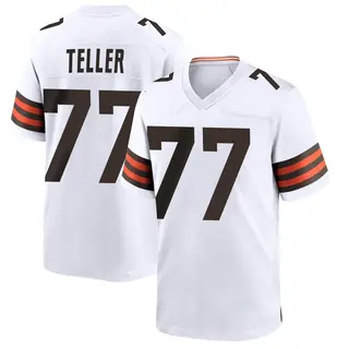 Cleveland Browns Youth Wyatt Teller Game Jersey - White