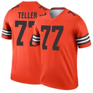Cleveland Browns Youth Wyatt Teller Legend Inverted Jersey - Orange