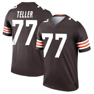 Cleveland Browns Youth Wyatt Teller Legend Jersey - Brown