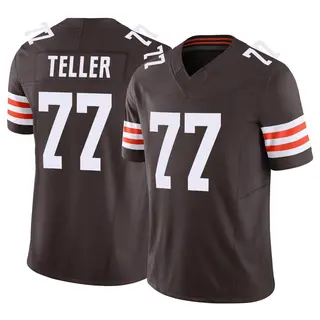 Cleveland Browns Youth Wyatt Teller Limited Vapor F.U.S.E. Jersey - Brown